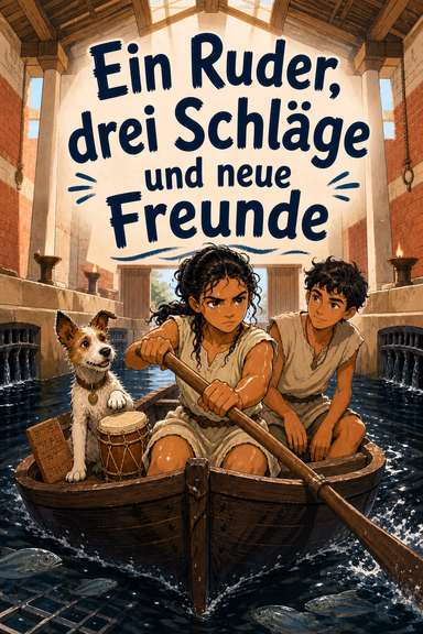 Ein Ruder, drei Schläge und neue Freunde