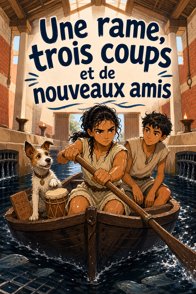 Une rame, trois coups et de nouveaux amis