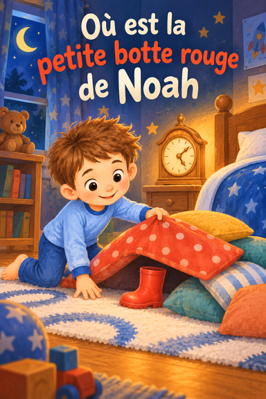 Où est la petite botte rouge de Noah