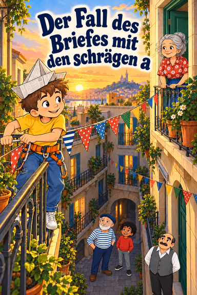 Der Fall des Briefes mit den schrägen a