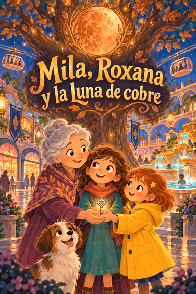 Mila, Roxana y la luna de cobre