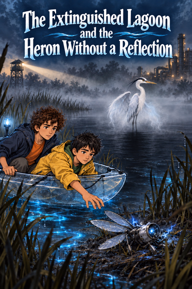 The Extinguished Lagoon and the Heron Without a Reflection