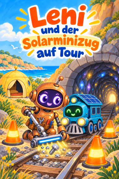 Leni und der Solarminizug auf Tour