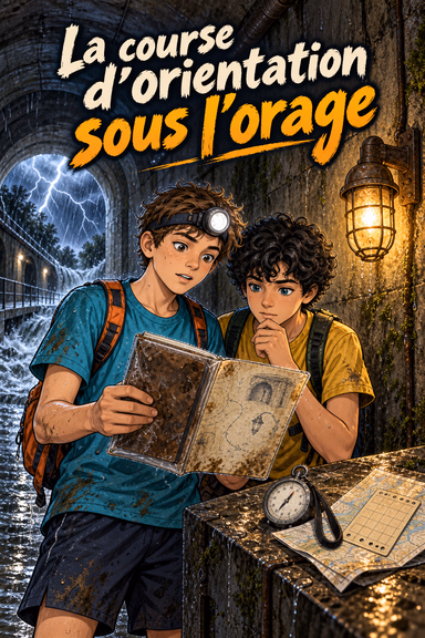 La course d’orientation sous l’orage