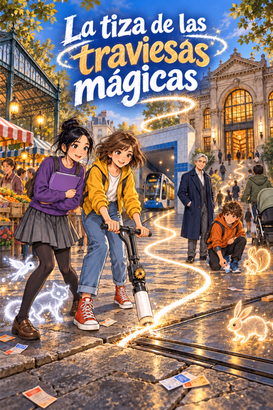 La tiza de las traviesas mágicas