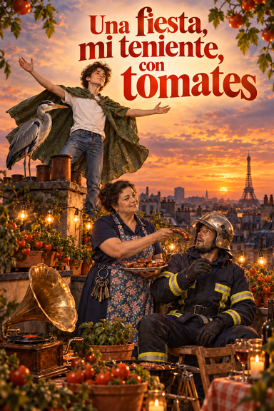 Una fiesta, mi teniente, con tomates