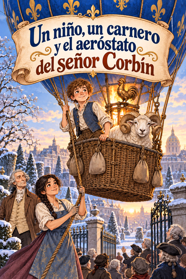 Un niño, un carnero y el aeróstato del señor Corbín