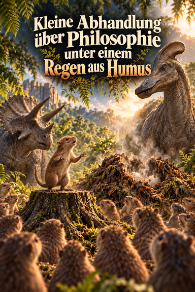 Kleine Abhandlung über Philosophie unter einem Regen aus Humus