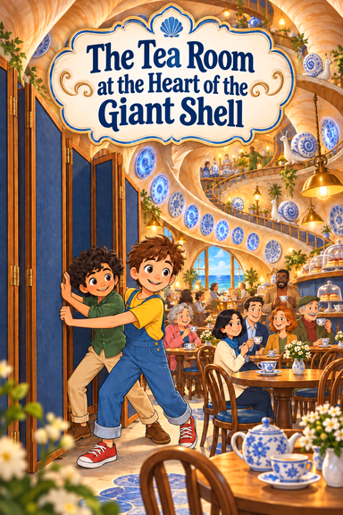 The Tea Room at the Heart of the Giant Shell