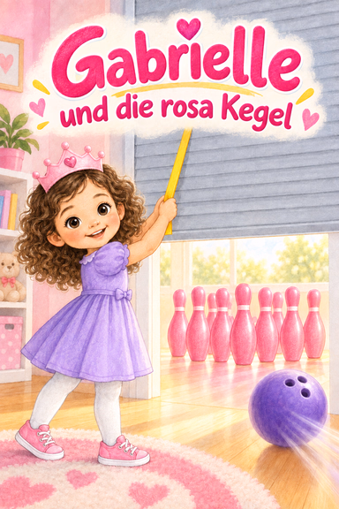 Gabrielle und die rosa Kegel