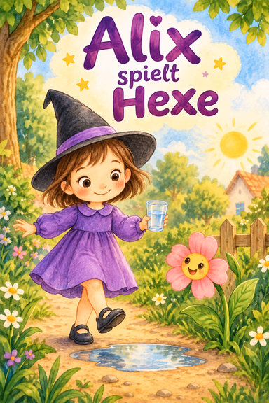 Alix spielt Hexe