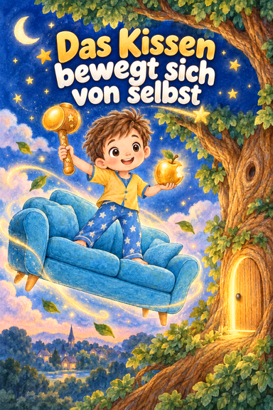 Das Kissen bewegt sich von selbst
