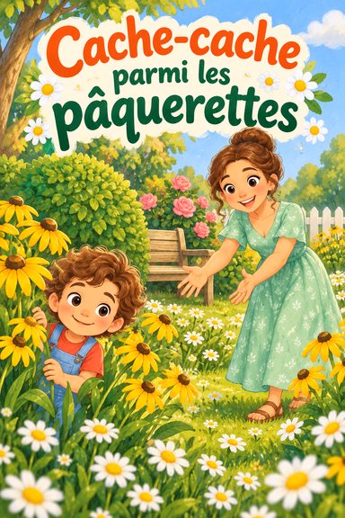 Cache-cache parmi les pâquerettes