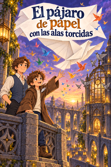 El pájaro de papel con las alas torcidas