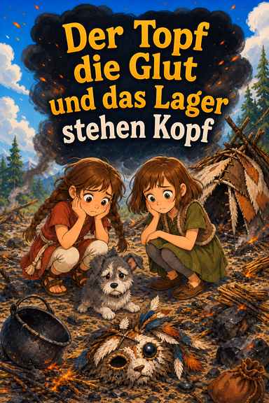 Der Topf die Glut und das Lager stehen Kopf