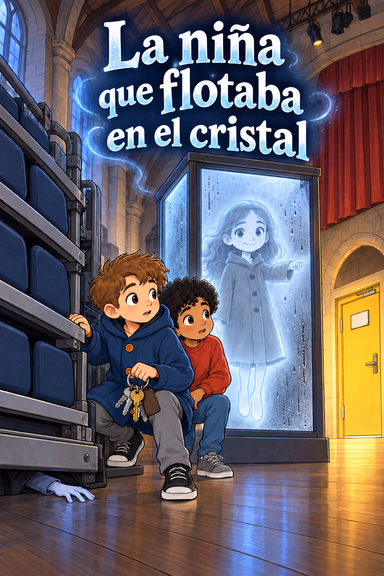 La niña que flotaba en el cristal