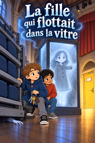 La fille qui flottait dans la vitre