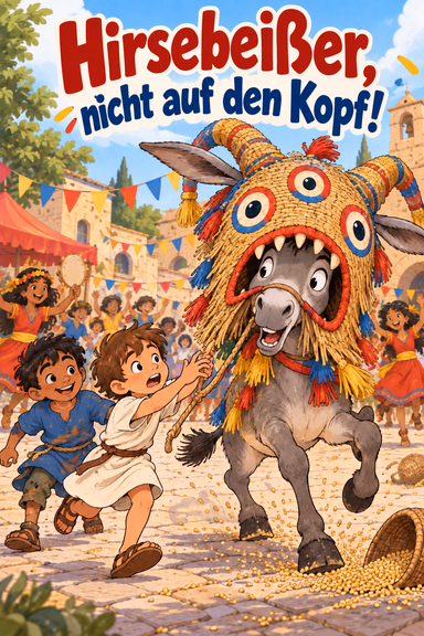 Hirsebeißer, nicht auf den Kopf!