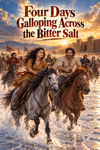 Four Days Galloping Across the Bitter Salt