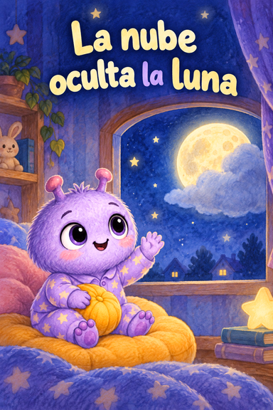 La nube oculta la luna