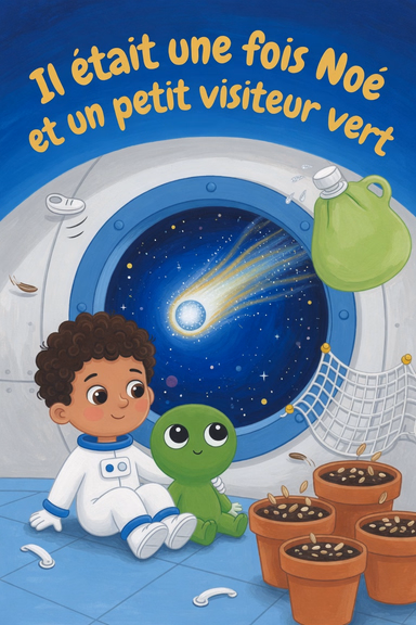 Il était une fois Noé et un petit visiteur vert