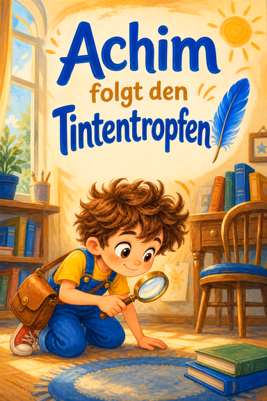Achim folgt den Tintentropfen