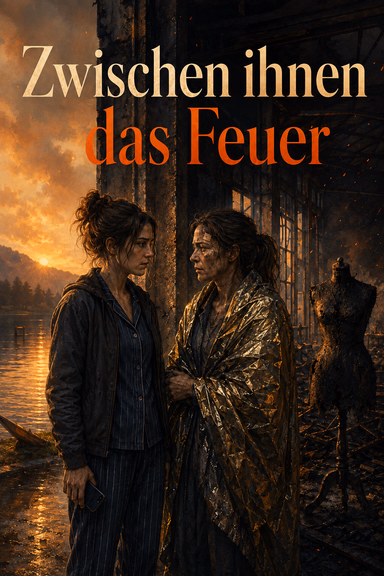 Zwischen ihnen das Feuer