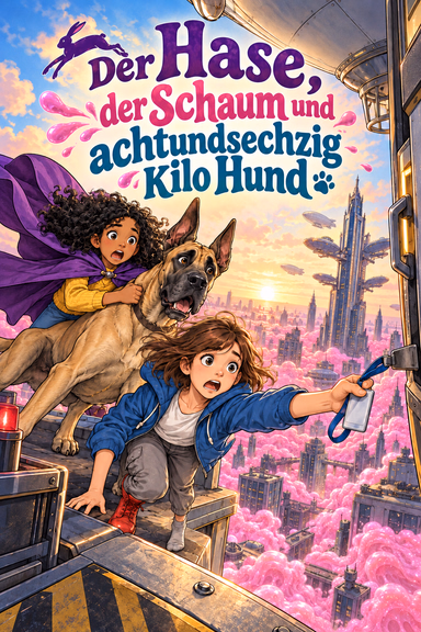 Der Hase, der Schaum und achtundsechzig Kilo Hund