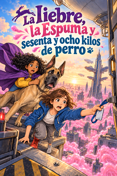 La liebre, la Espuma y sesenta y ocho kilos de perro