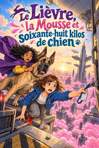 Le Lièvre, la Mousse et soixante-huit kilos de chien