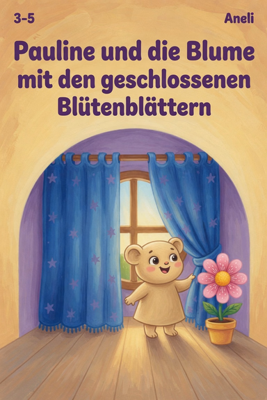 Pauline und die Blume mit den geschlossenen Blütenblättern