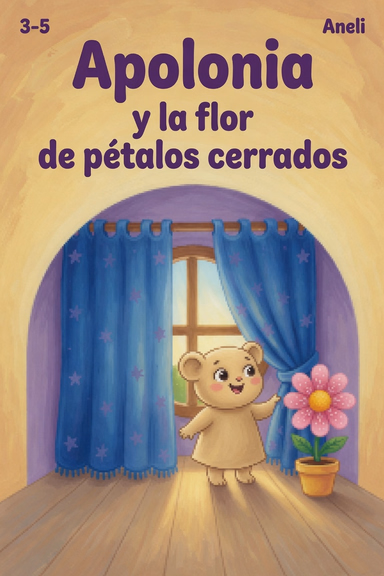 Apolonia y la flor de pétalos cerrados