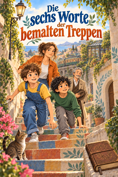 Die sechs Worte der bemalten Treppen