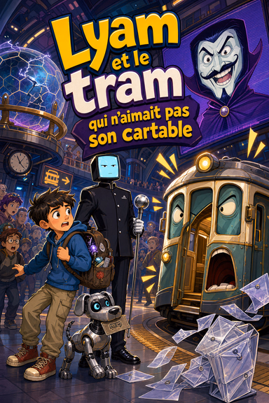 Lyam et le tram qui n’aimait pas son cartable