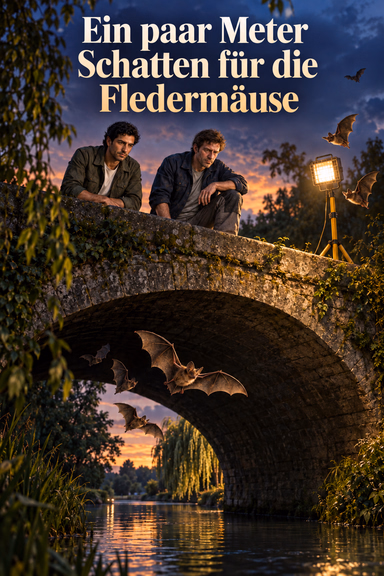 Ein paar Meter Schatten für die Fledermäuse