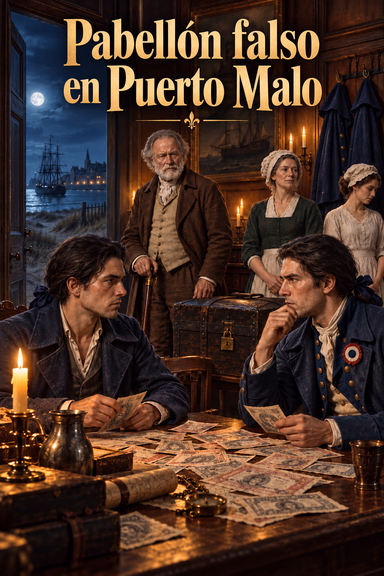 Pabellón falso en Puerto Malo