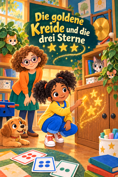 Die goldene Kreide und die drei Sterne