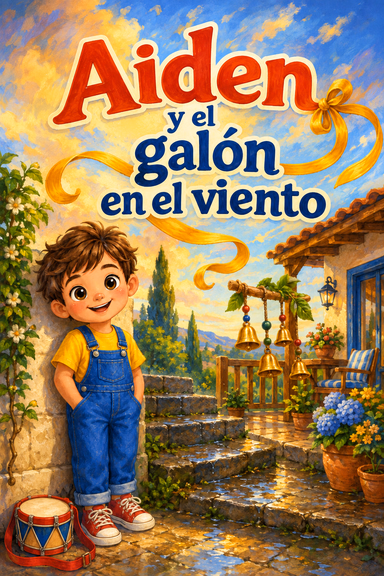 Aiden y el galón en el viento