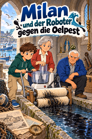 Milan und der Roboter gegen die Oelpest