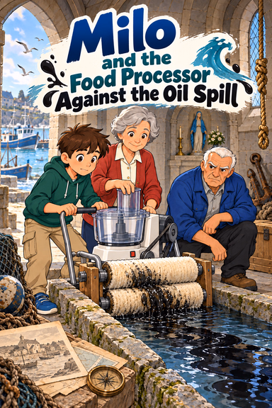 Milo and the Food Processor Against the Oil Spill
