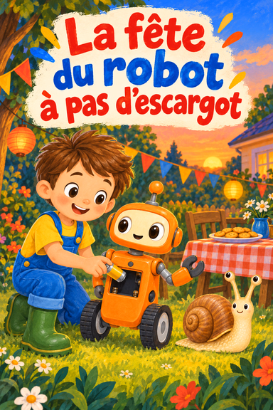La fête du robot à pas d’escargot