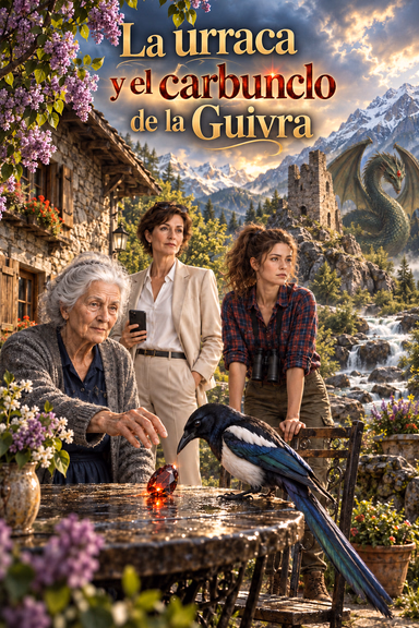 La urraca y el carbunclo de la Guivra