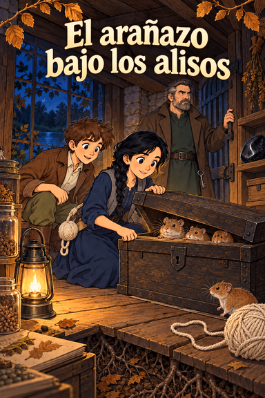 El arañazo bajo los alisos