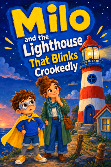 Milo and the Lighthouse That Blinks Crookedly