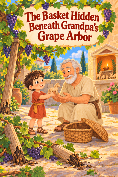 The Basket Hidden Beneath Grandpa’s Grape Arbor