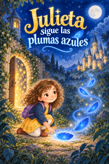 Julieta sigue las plumas azules