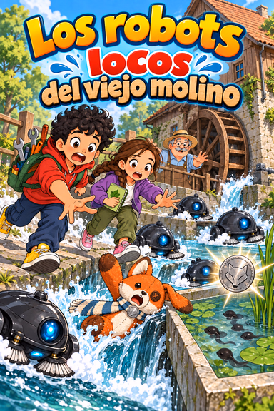 Los robots locos del viejo molino