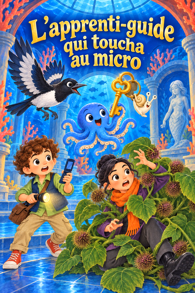 L’apprenti-guide qui toucha au micro