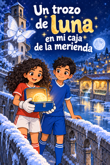 Un trozo de luna en mi caja de la merienda