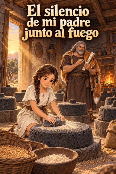 El silencio de mi padre junto al fuego